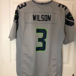 Seattle Seahawks Kids Jersey 3 Wilson - Size Large 14/16
